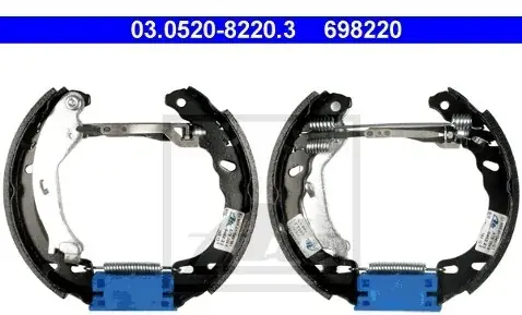 Zwrot pieniędzy ATE Zestaw szczęk hamulcowych 03.0520-8220.3