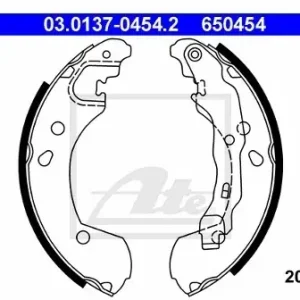 Zwrot pieniędzy ATE Zestaw szczęk hamulcowych 03.0137-0454.2