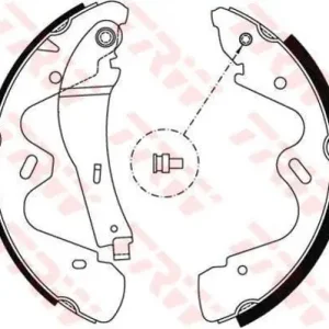 Darmowa dostawa TRW Zesatw szczęk hamulcowych GS8483