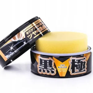 Soft99 Kiwami Wax Black Dark twardy wosk samochodowy do ciemnych lakierów Premium