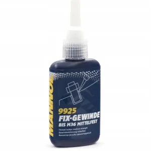 MANNOL FIX-GEWINDE MITTELFEST - KLEJ DO GWINTÓW, NIEBIESKI 'ŚREDNI' 50ML (9 Kup teraz