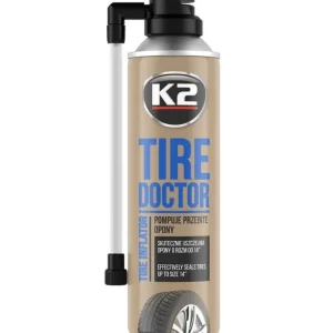 Autentyczny Środek do naprawy opon K2 Tire Doktor 400 ml