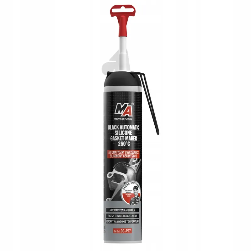 MA PROFESSIONAL Automatyczny Uszczelniacz Silikonowy Czarny 260°C 200ml Najlepsza cena