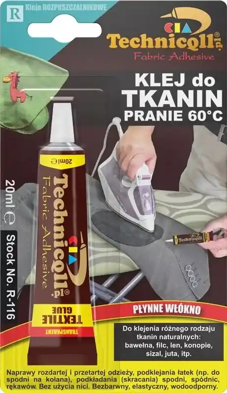 TECHNICQLL KLEJ DO TKANIN 20ML R-116 Tylko dziś