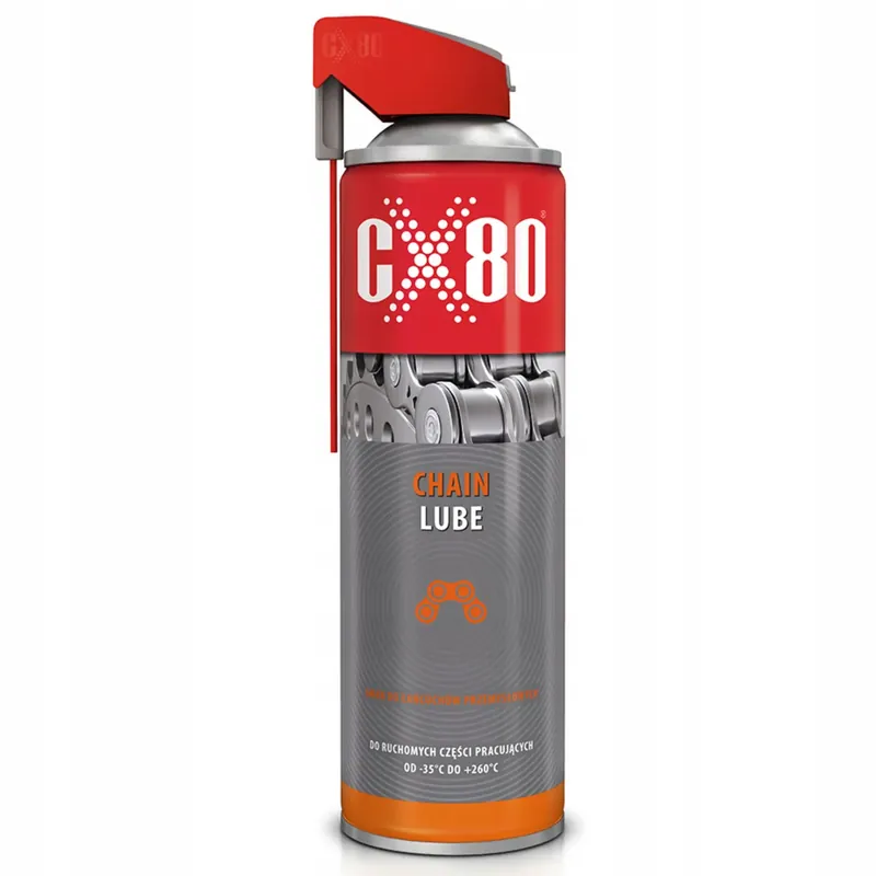 CX-80 CHAIN LUBE Smar do łańcuchów przemysłowych i części ruchomych 500ML Rabat