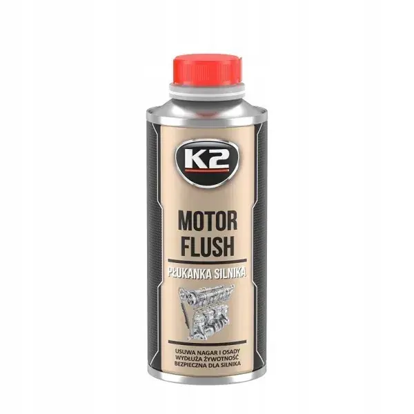 Zwrot pieniędzy K2 MOTOR FLUSH płukanka do silnika usuwa nagar szlam sadzę T371 250ml