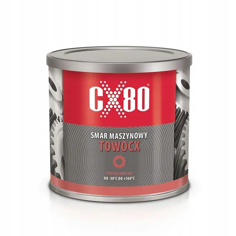 Oferta limitowana CX80 TOWOCX SMAR MASZYNOWY DO MASZYN ŁOŻYSK CX 80 TOWOT DO PRZEKŁADNI 500g