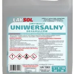 ZMYWACZ do HAMULCÓW TARCZ 5L JAKOŚĆ BRAKE CLEANER Laksol Dobra Jakość PL Tani