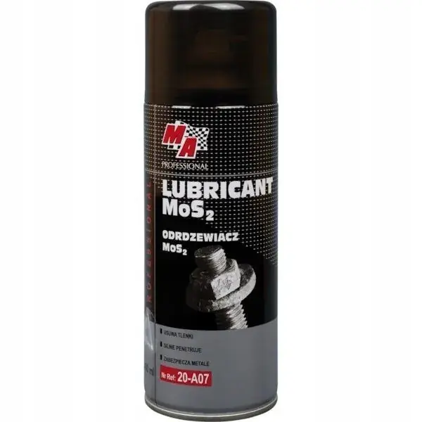 1025013704 Odrdzewiacz MoS2 MA Professional, 400 ml Zwrot pieniędzy