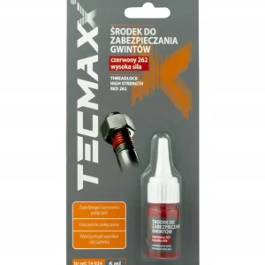 Oferta KLEJ DO GWINTÓW 6ml CZERWONY SILNY /TECHMAXX/