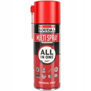 Zwrot pieniędzy PREPARAT SMARUJĄCO-ZABEZP. MULTI SPRAY 400ML AEROZOL 123761 SOUDAL