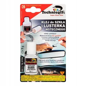 Nowość Klej do Szkła i Lusterka Wstecznego 8g