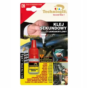 Premium Klej sekundowy cyjanoakrylowy Technicqll 5g C-129