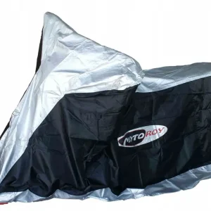 Szybka dostawa Pokrowiec Motocyklowy Wodoodporny ROY Kk01003 Biały Szary S 203x83x119cm