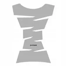 Szybka dostawa Naklejka ochronna jagged na zbiornik OXFORD TANKPAD srebrna vinilowa