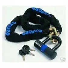 Najlepsza cena Łańcuch Stalowy Oxford z Kłódką Heavy Duty 10mm, 1,5M