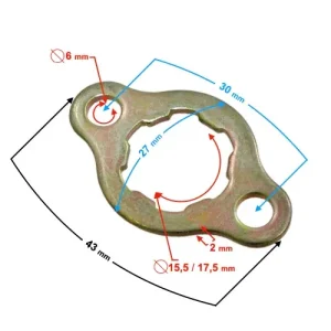 Promocja Nowe Zabezpieczenie Zębatki Do Atv 110/125 Quad Cross Motorower Chopper