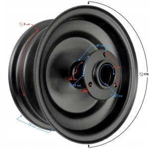 Bezpieczna płatność Felga przód 6' mini ATV
