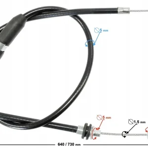 Ekspresowa dostawa Linka gazu ATV Rocky/Thor