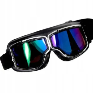 Oferta limitowana GOGLE RETRO R-01 LUSTRZANA SZYBA WB