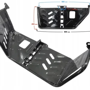 Nowość Podnóżek lewy metalowy ATV Eagle