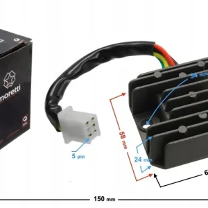 Wyprzedaż Regulator napięcia motorower fighter 5kabli